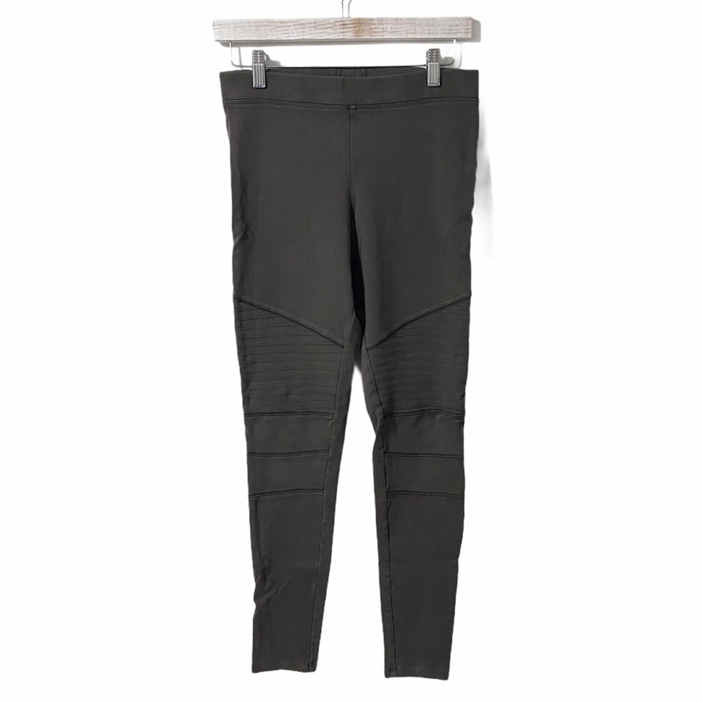Express Gray Moto Skinny Leggings SMALL